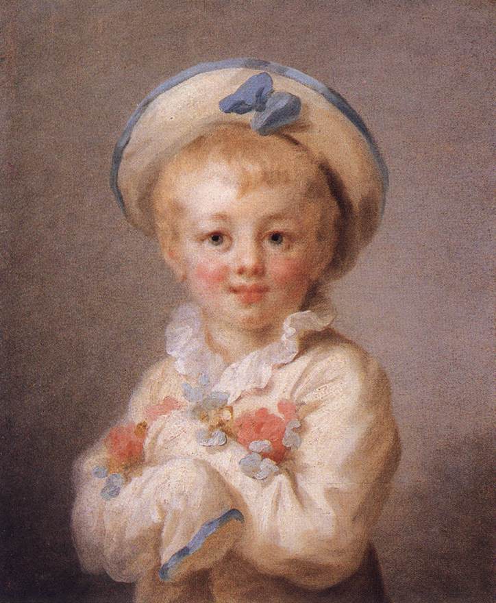 Jean Honore Fragonard A Boy as Pierrot